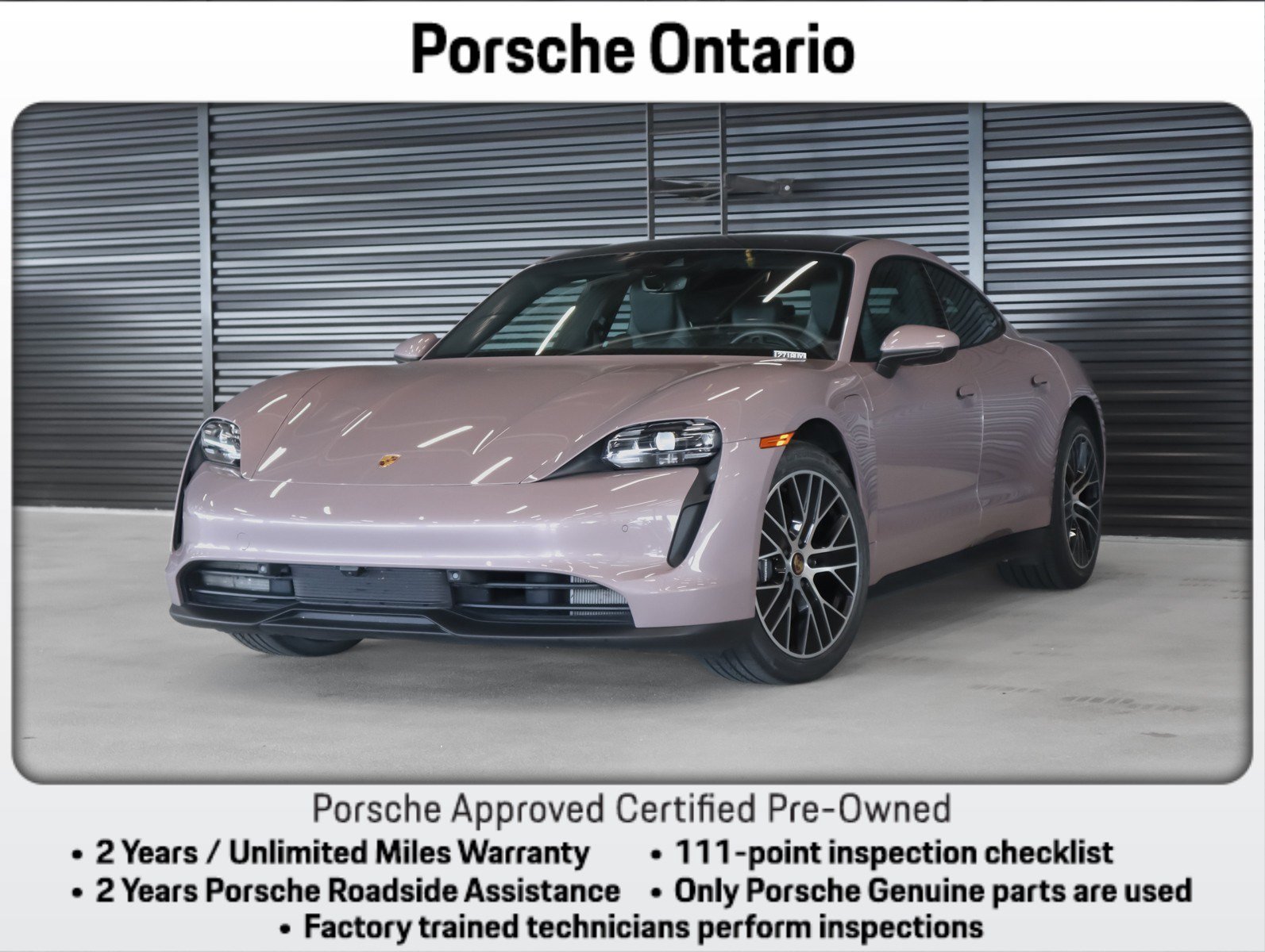 Certified 2023 Porsche Taycan RWD video 1