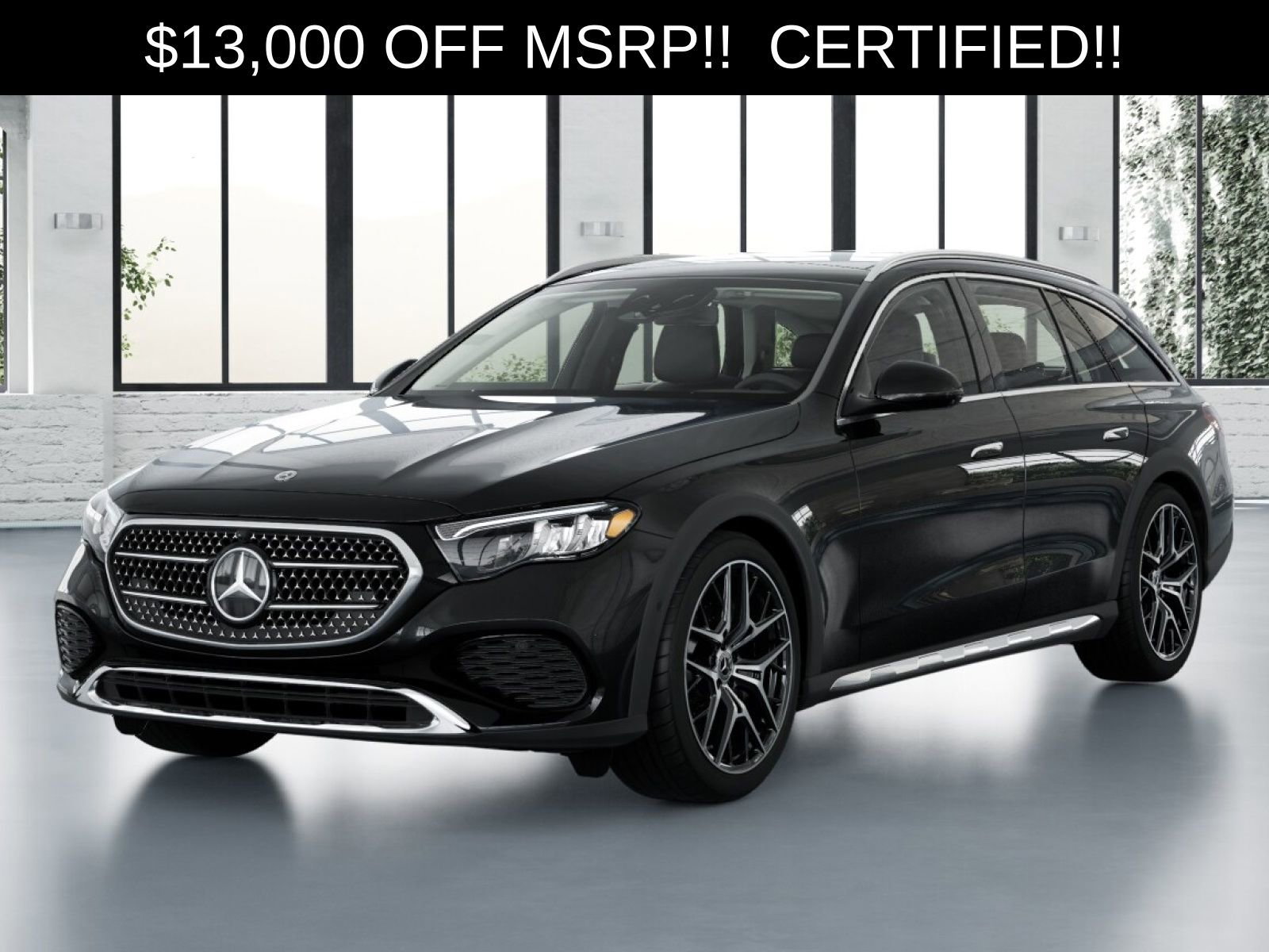 New 2025 Mercedes-Benz E 450 4MATIC All-Terrain Wagon