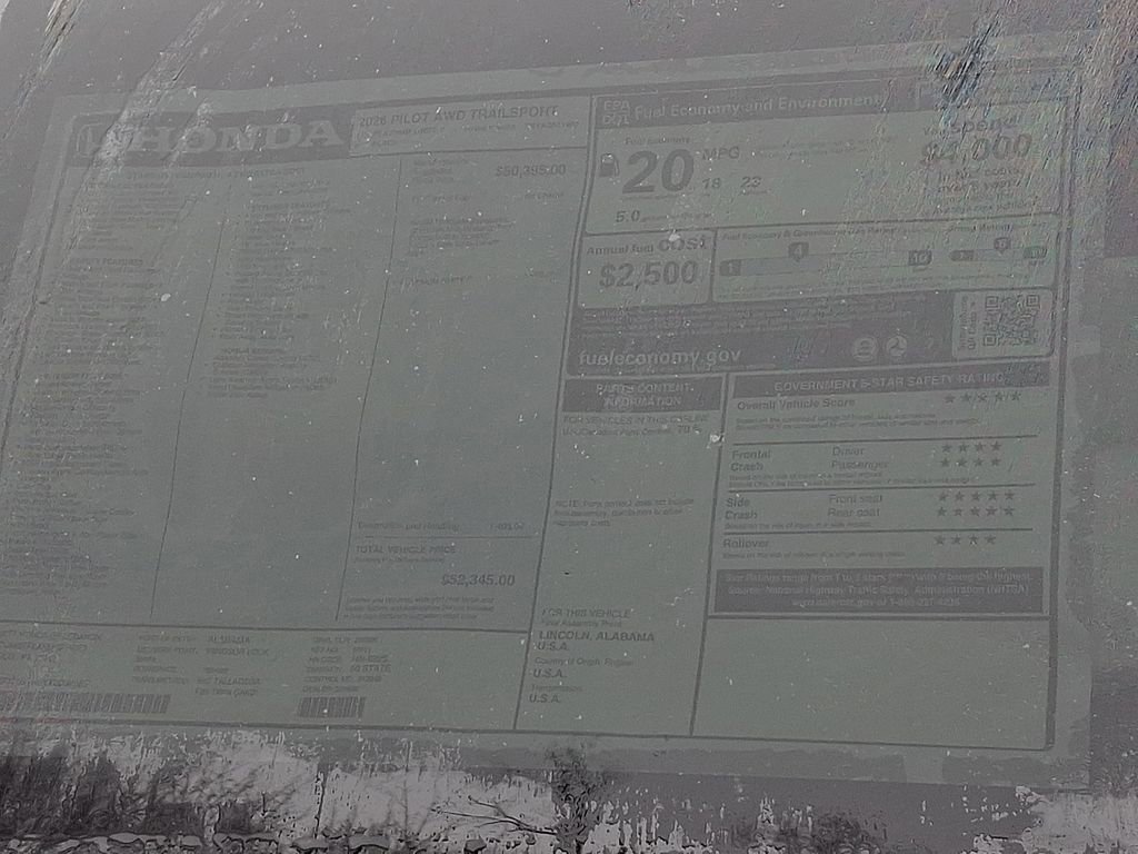 New 2026 Honda Pilot TrailSport image 3