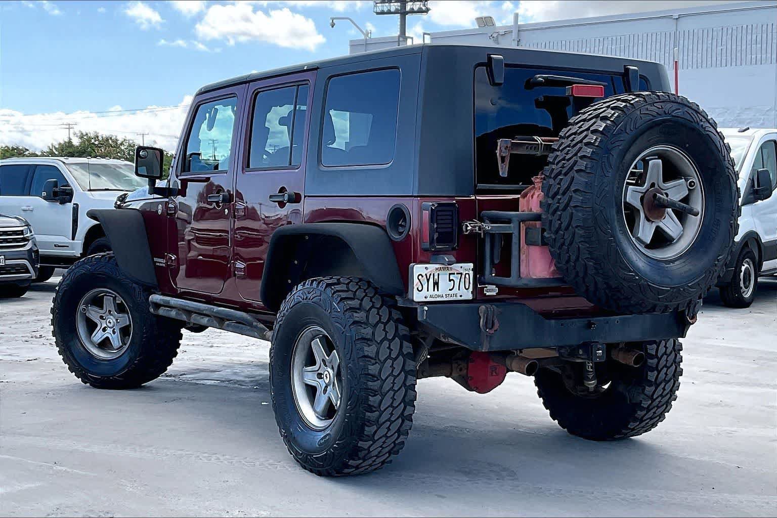 Used 2009 Jeep Wrangler Unlimited Rubicon w/ Trailer Tow Group AWD/4WD image 4
