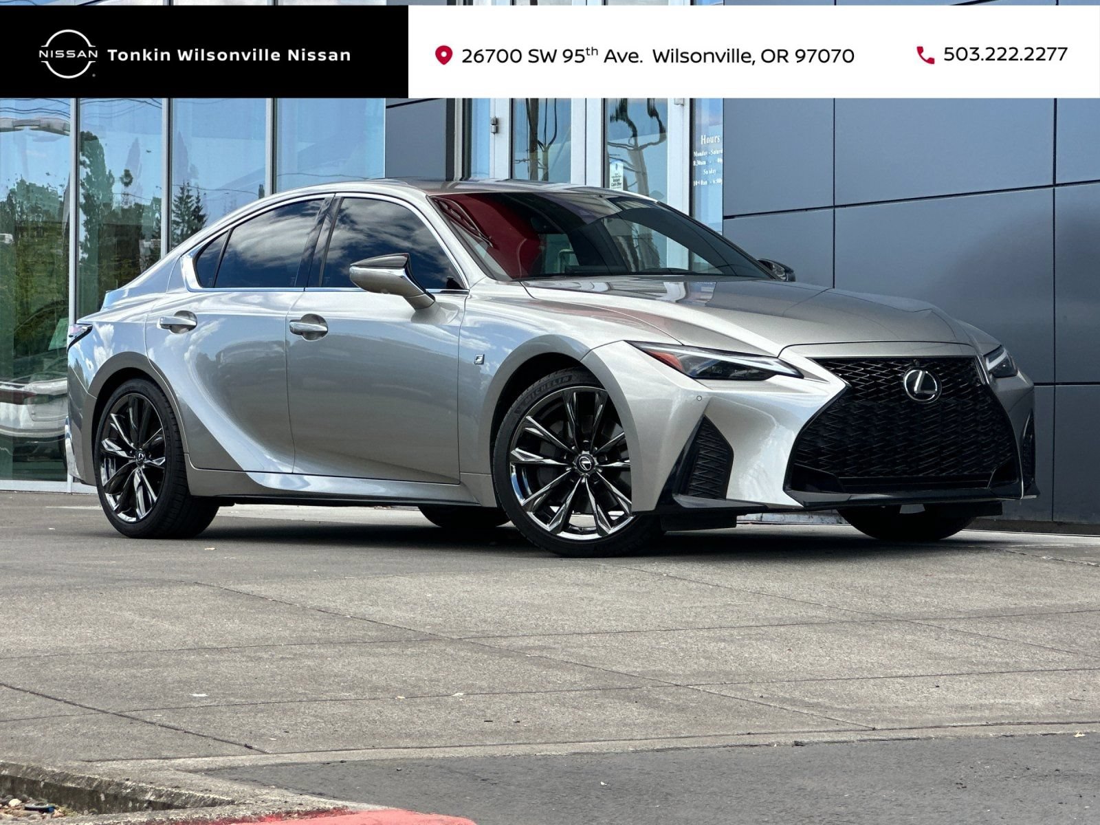 Used 2023 Lexus IS 350 F Sport w/ Navigation Package RWD image 1