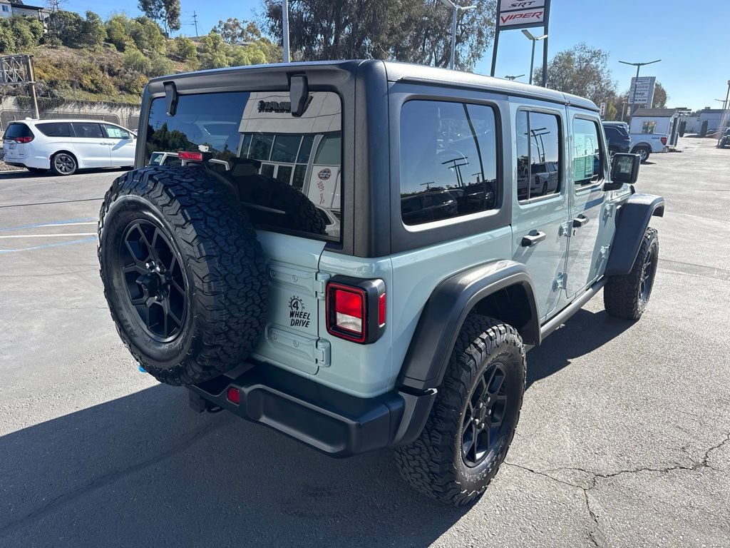 Certified 2024 Jeep Wrangler Unlimited AWD/4WD image 9