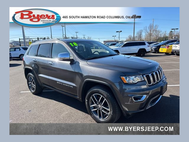 Used 2018 Jeep Grand Cherokee Limited