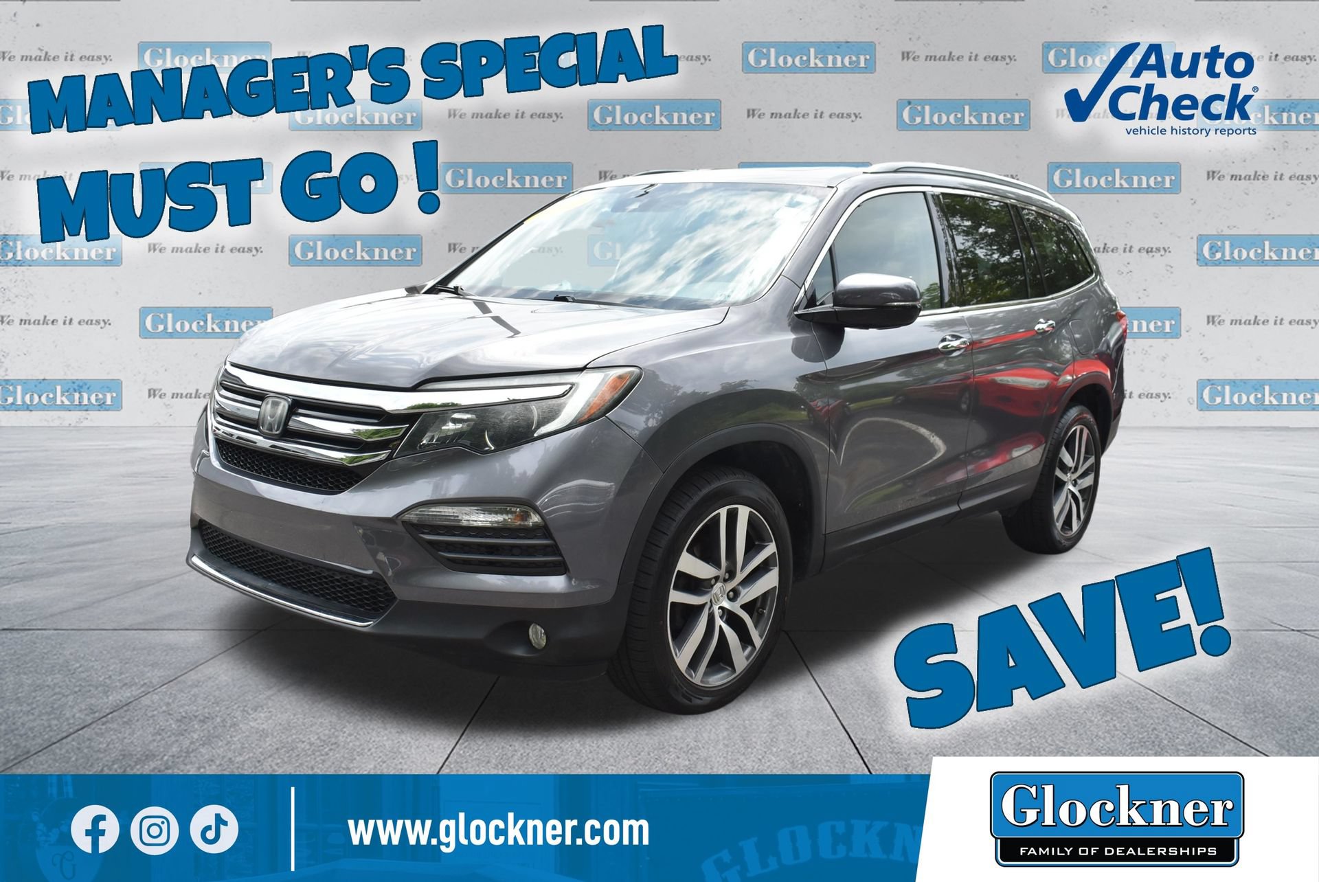 Used 2017 Honda Pilot Touring