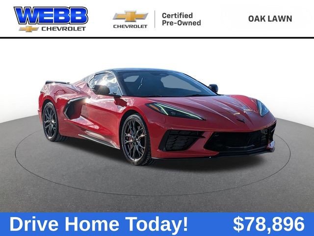 Certified 2024 Chevrolet Corvette Stingray Premium Conv w/ Z51 Performance Package RWD image 1