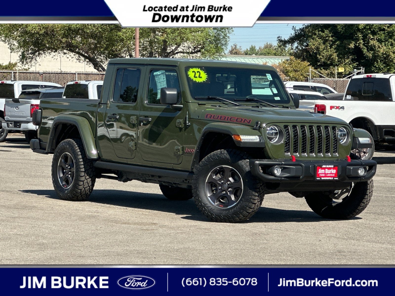 Used 2022 Jeep Gladiator Rubicon w/ LED Lighting Group