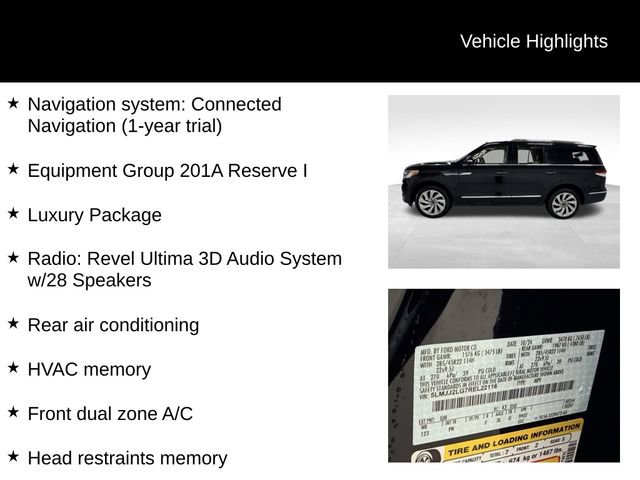 Used 2024 Lincoln Navigator Reserve AWD/4WD image 27