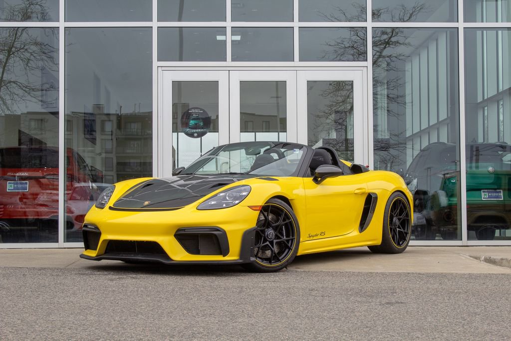Used 2024 Porsche 718 Boxster Spyder RS w/ Weissach Package RWD image 2