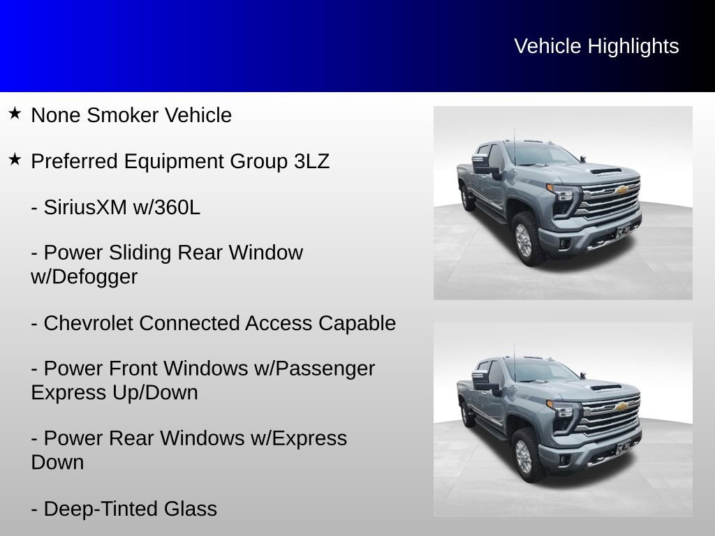 Used 2024 Chevrolet Silverado 2500 High Country w/ High Country Premium Package image 12