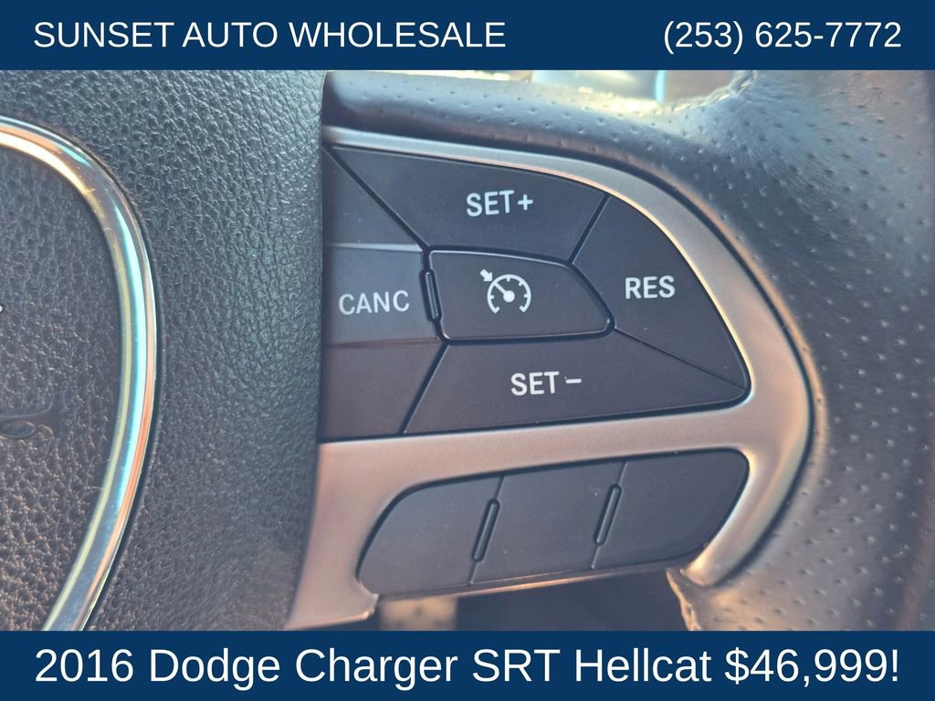 Used 2016 Dodge Charger SRT Hellcat w/ Harman/Kardon Audio Group RWD image 36