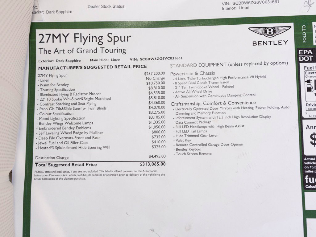New 2027 Bentley Flying Spur AWD/4WD image 81