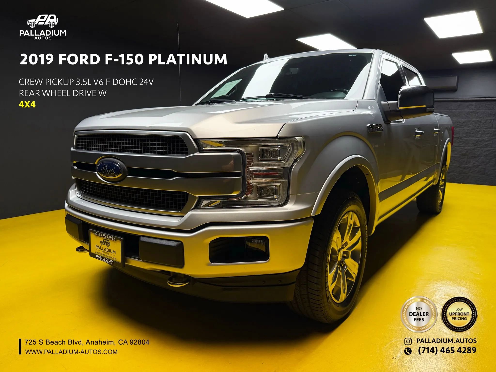 Used 2019 Ford F150 Platinum image 1