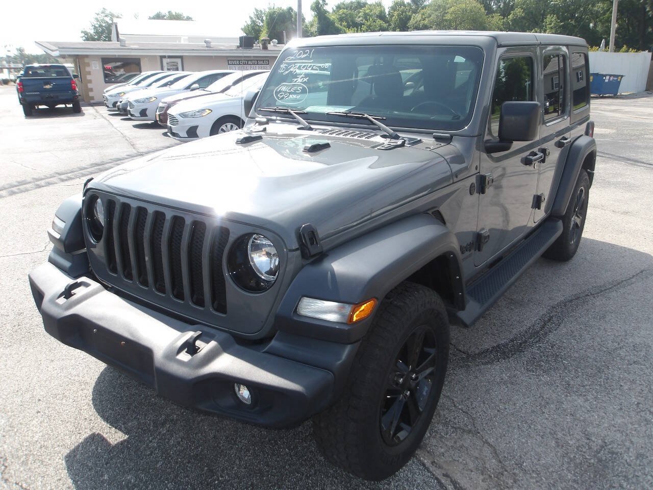 Used 2021 Jeep Wrangler Unlimited Sport AWD/4WD image 12