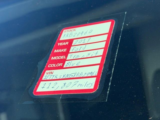 Used 2019 Ford Transit 250 148 High Roof Extended RWD image 10
