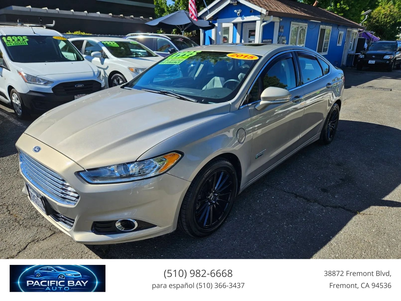 Used 2015 Ford Fusion Energi Titanium FWD image 3