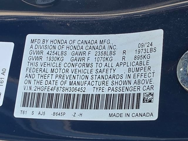 Used 2025 Honda Civic Sport image 33