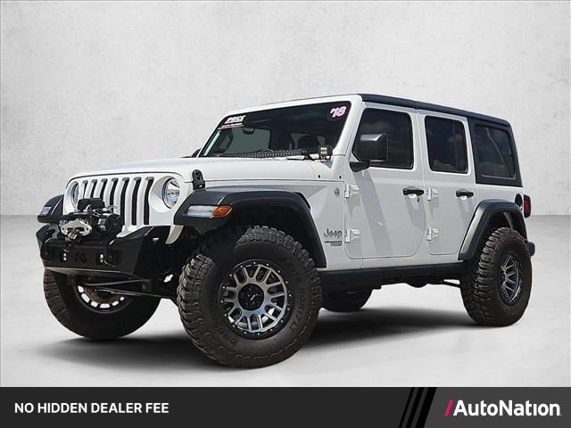 Used 2018 Jeep Wrangler Unlimited Sport S AWD/4WD image 1