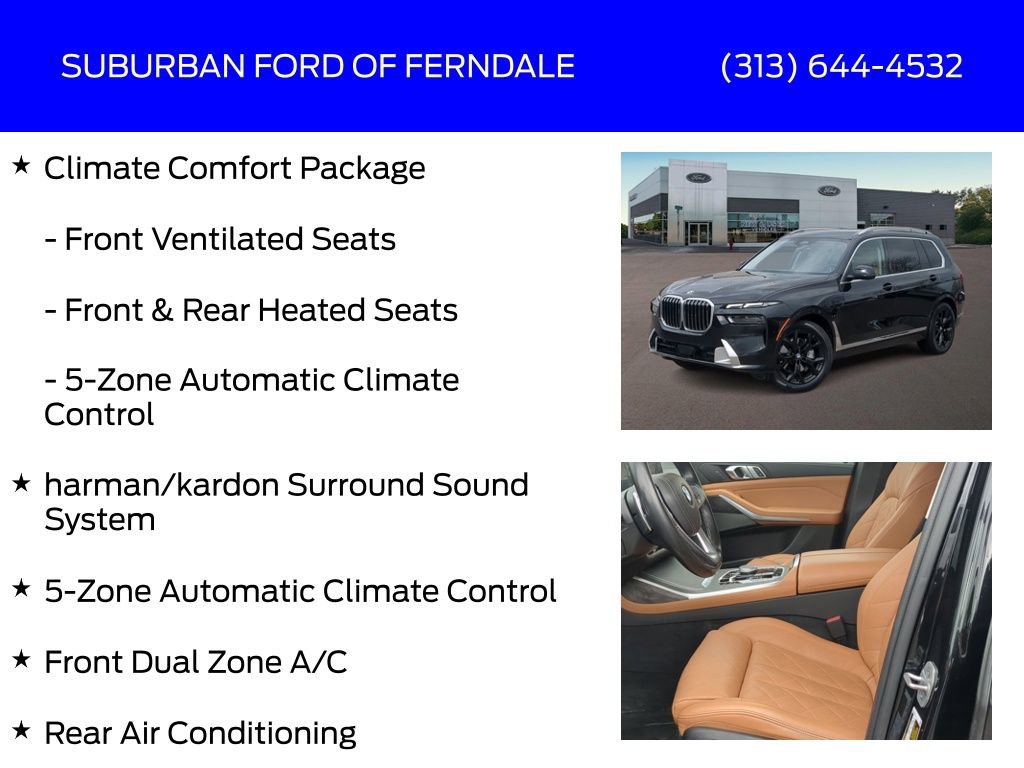 Used 2023 BMW X7 xDrive40i w/ Premium Package image 13
