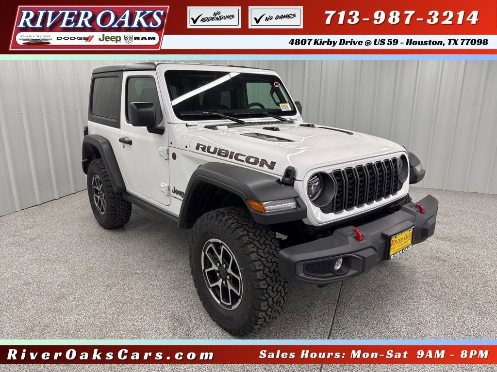 New 2025 Jeep Wrangler Rubicon w/ Convenience Group AWD/4WD image 1