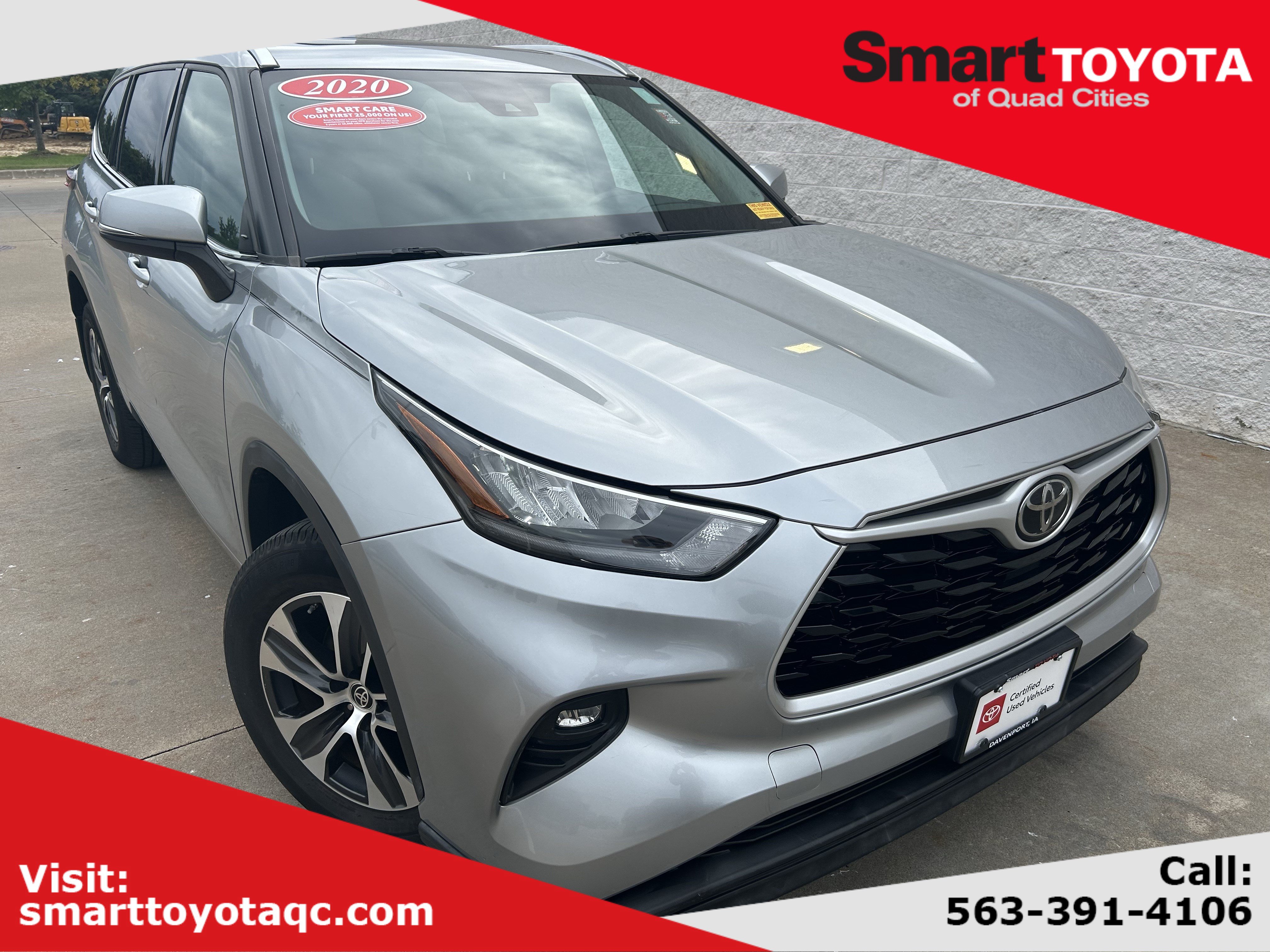 Certified 2020 Toyota Highlander XLE