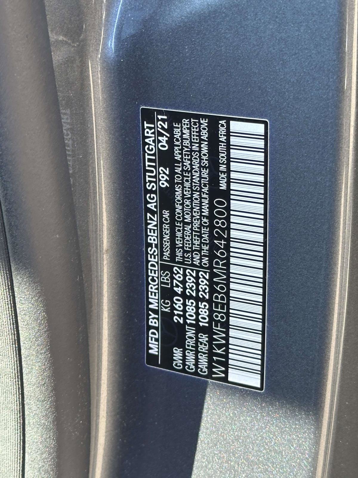 Used 2021 Mercedes-Benz C 300 4MATIC Sedan w/ Premium Package image 16
