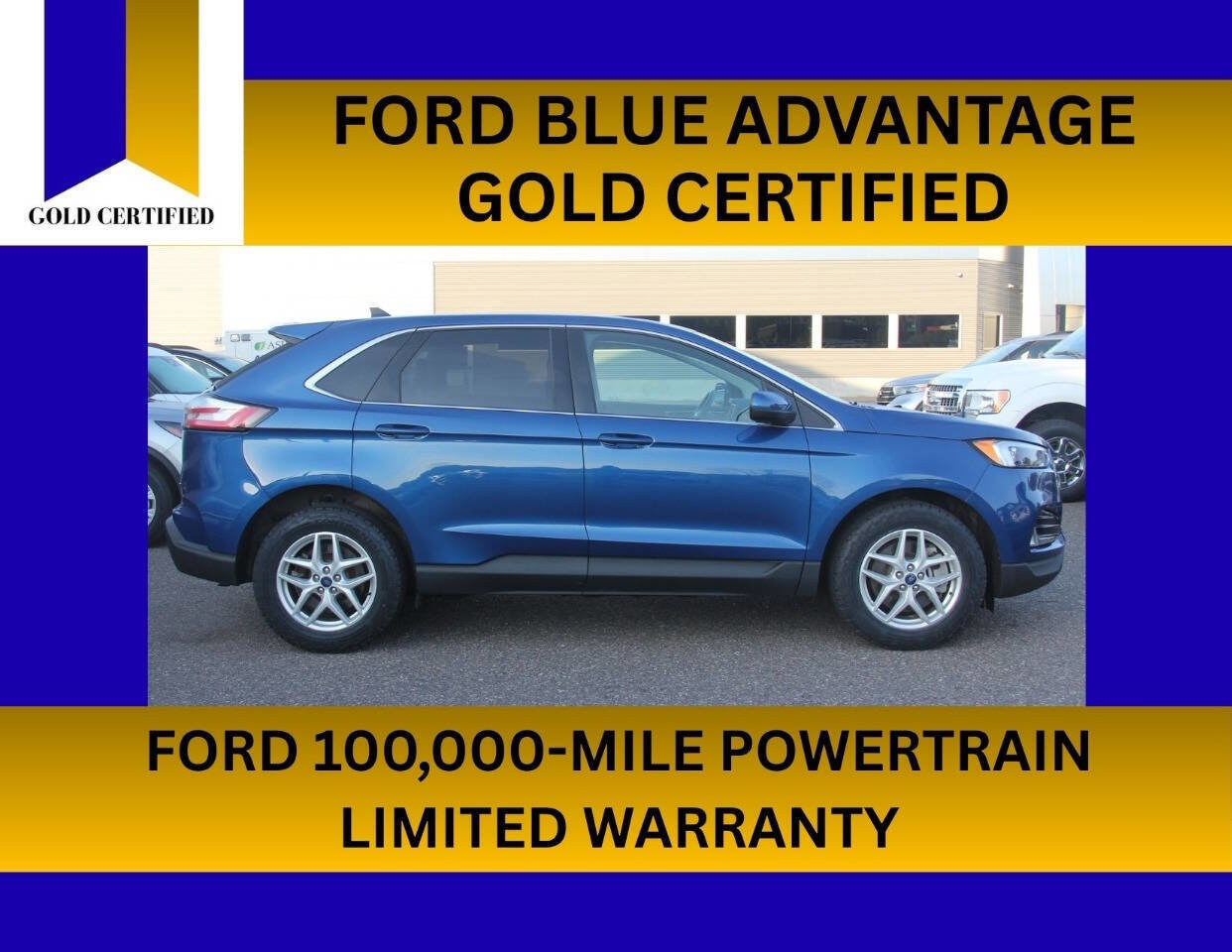 Certified 2022 Ford Edge SEL w/ Convenience Package