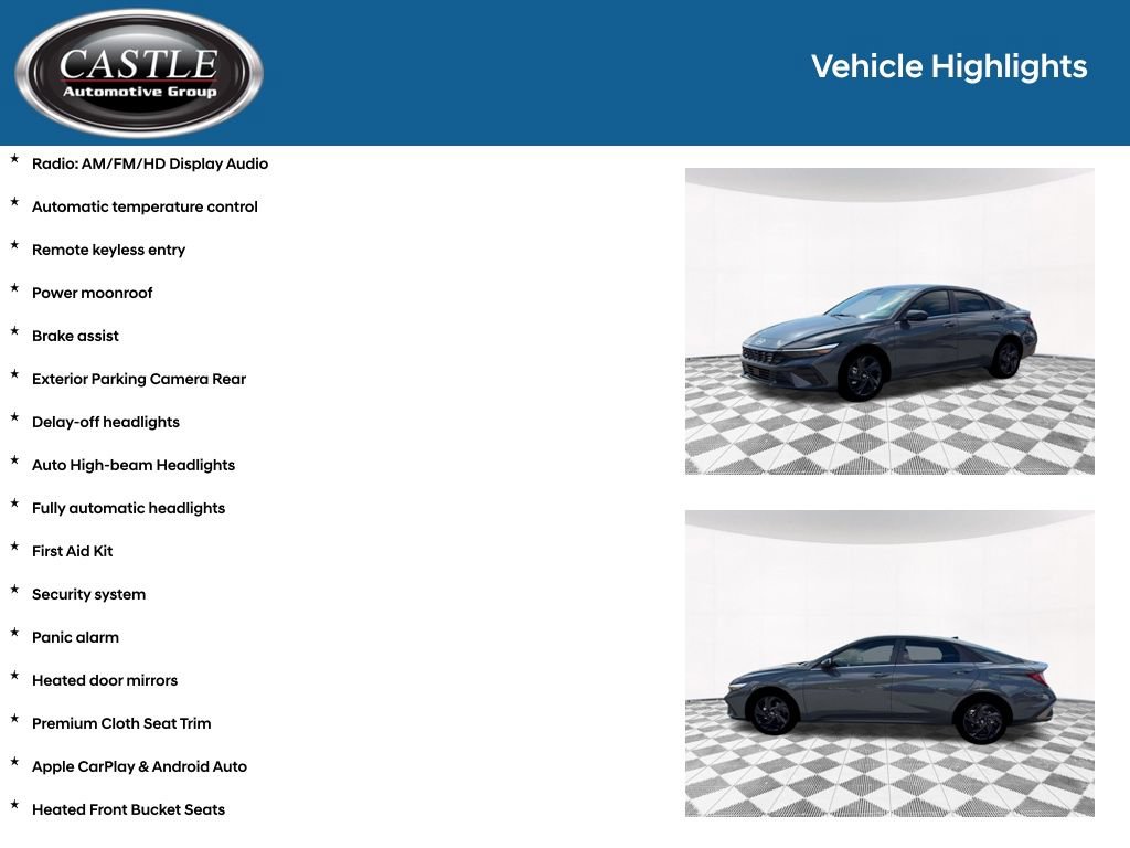 New 2026 Hyundai Elantra SEL Sport Premium FWD image 3