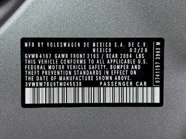 New 2026 Volkswagen Jetta Sport FWD image 31