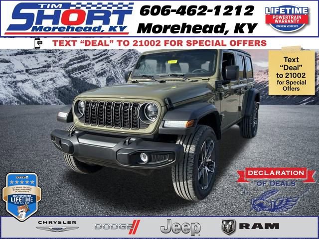 New 2025 Jeep Wrangler Unlimited Sport S 4xe w/ Convenience Group