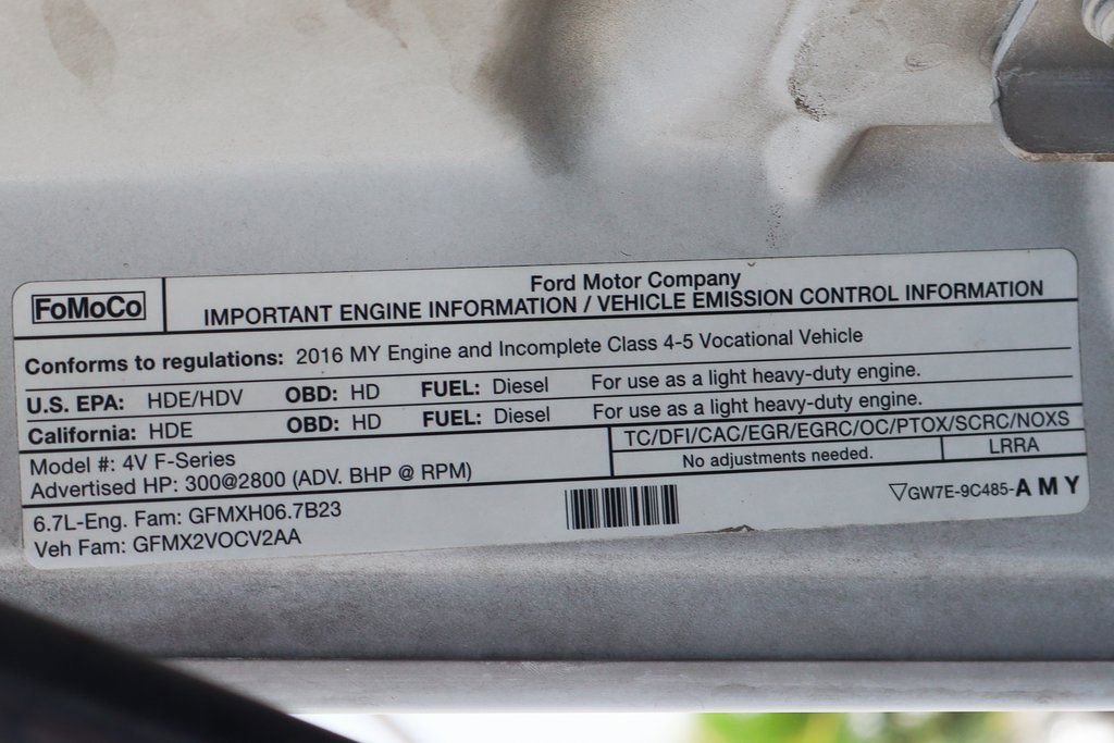 Used 2016 Ford F550 2WD Regular Cab Super Duty image 36