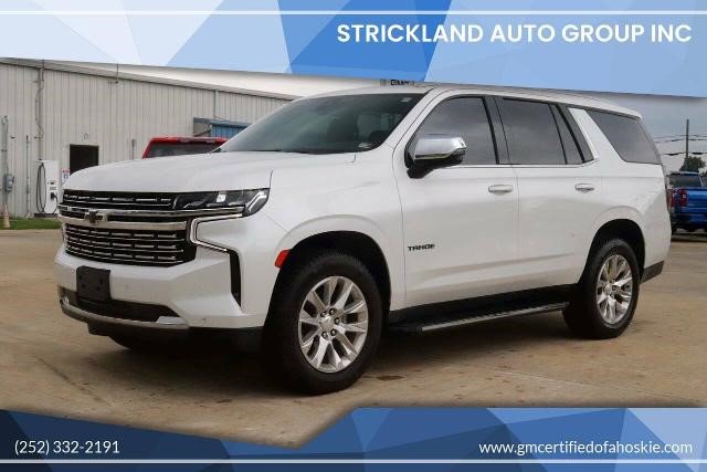 Certified 2021 Chevrolet Tahoe Premier w/ Premium Package AWD/4WD image 1