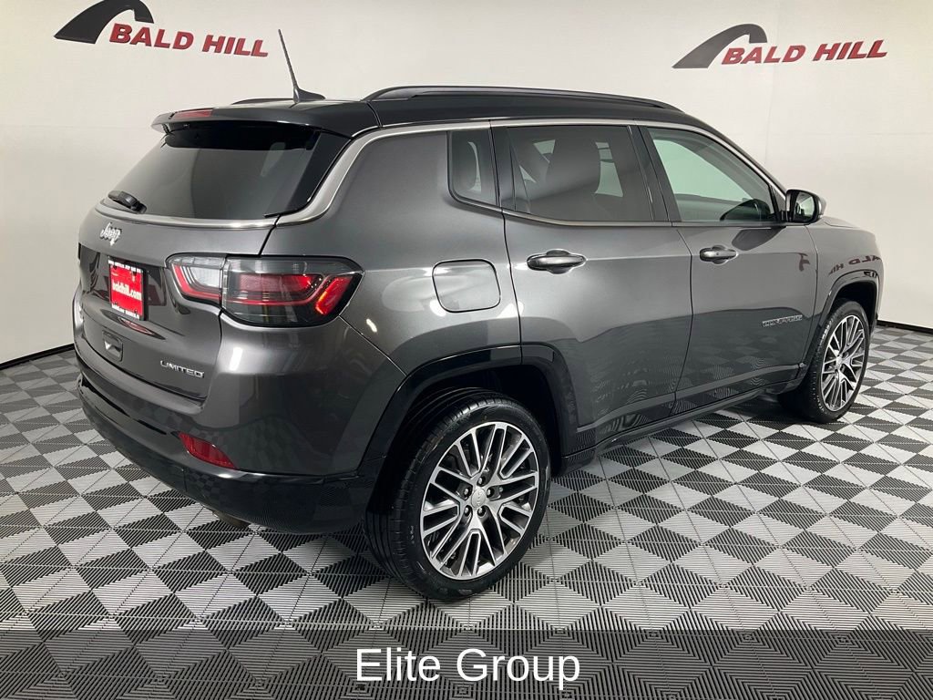 Certified 2022 Jeep Compass Limited w/ Elite Group image 8