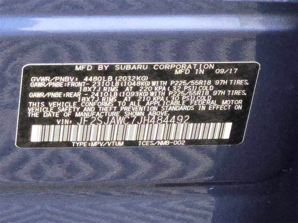 Used 2018 Subaru Forester 2.5i Touring image 18