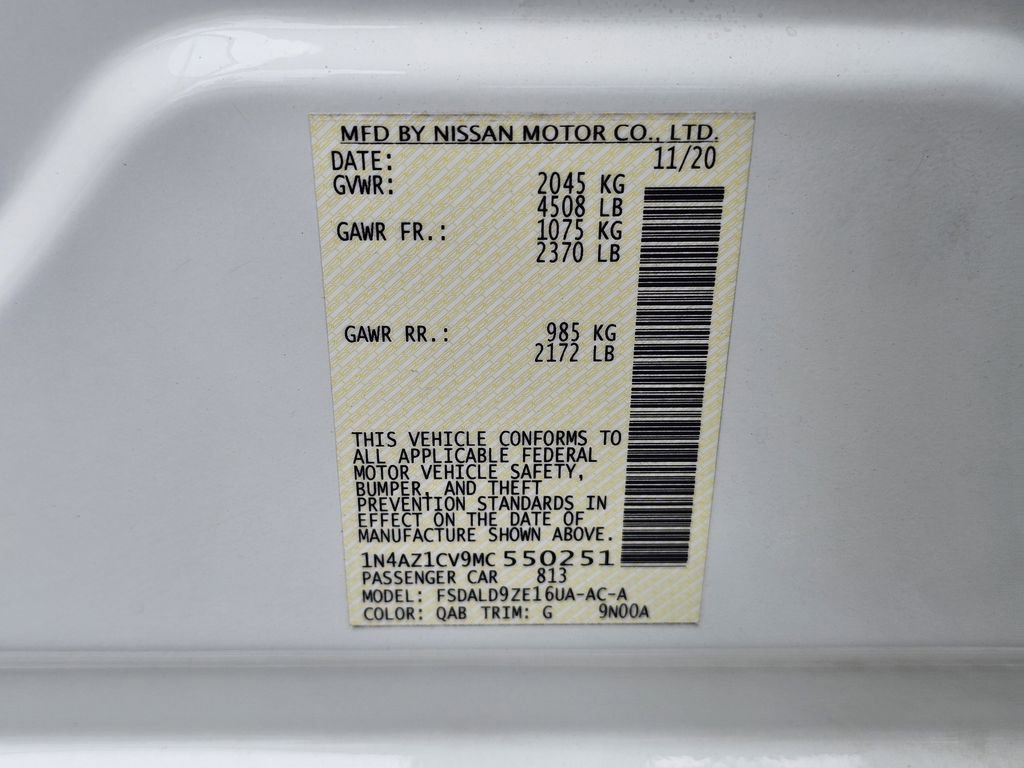 Used 2021 Nissan Leaf SV image 17