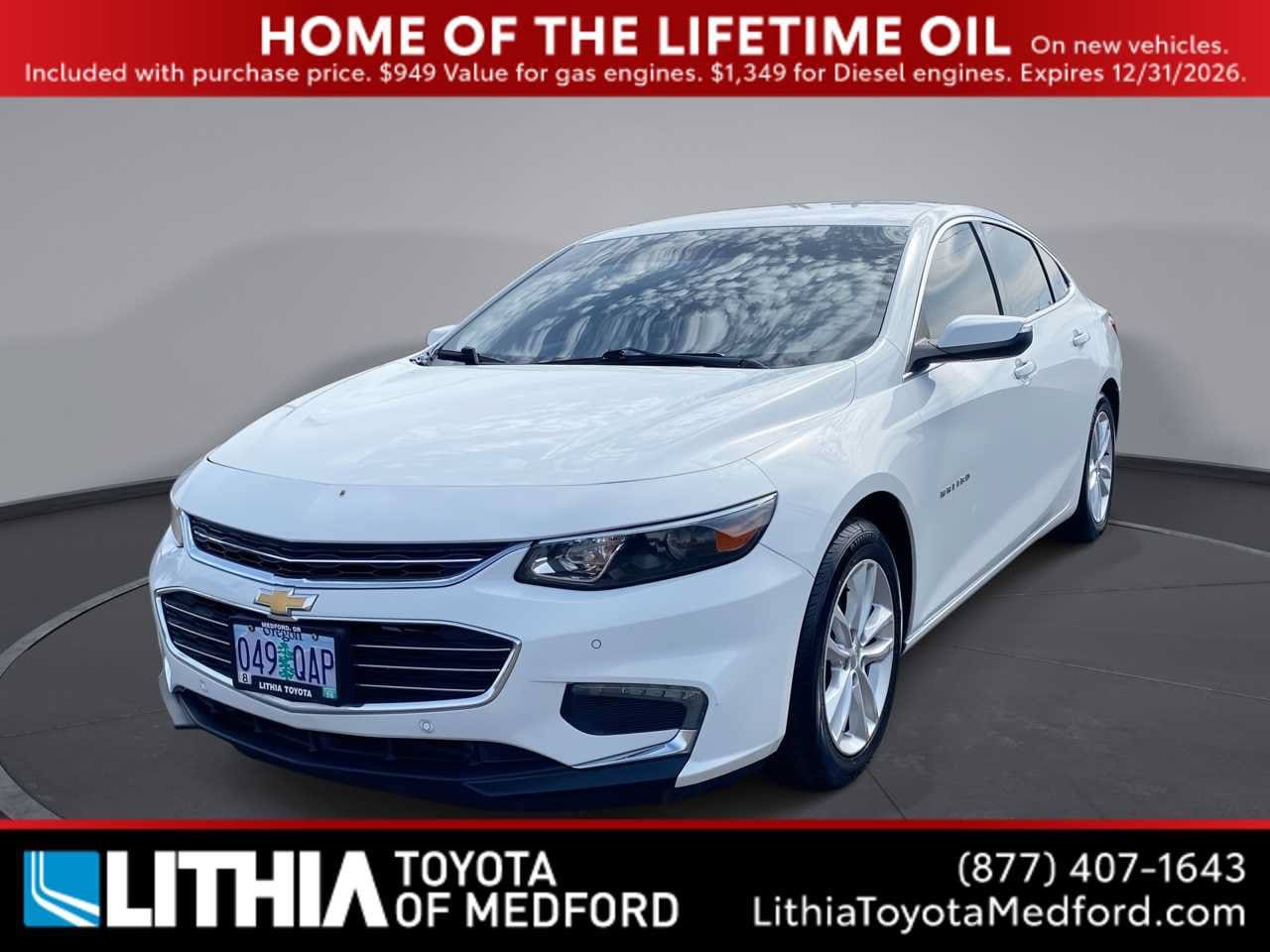 Used 2017 Chevrolet Malibu LT w/ Driver Confidence Package