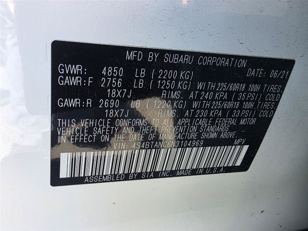Used 2022 Subaru Outback Limited AWD/4WD image 19