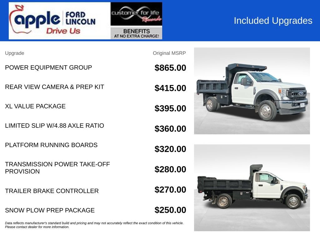 Used 2021 Ford F450 XL w/ Power Equipment Group AWD/4WD image 4