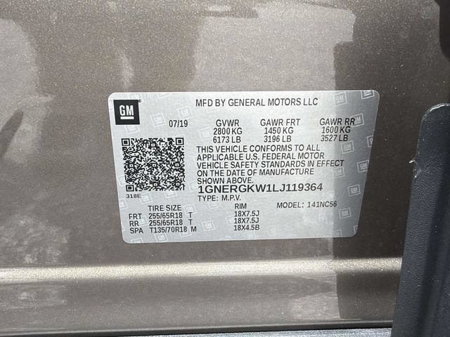 Certified 2020 Chevrolet Traverse LT FWD image 31