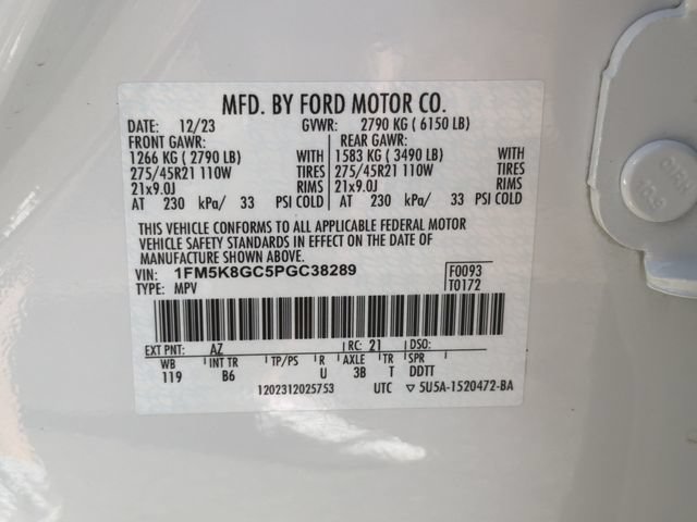 Used 2023 Ford Explorer ST w/ Equipment Group 401A AWD/4WD image 38
