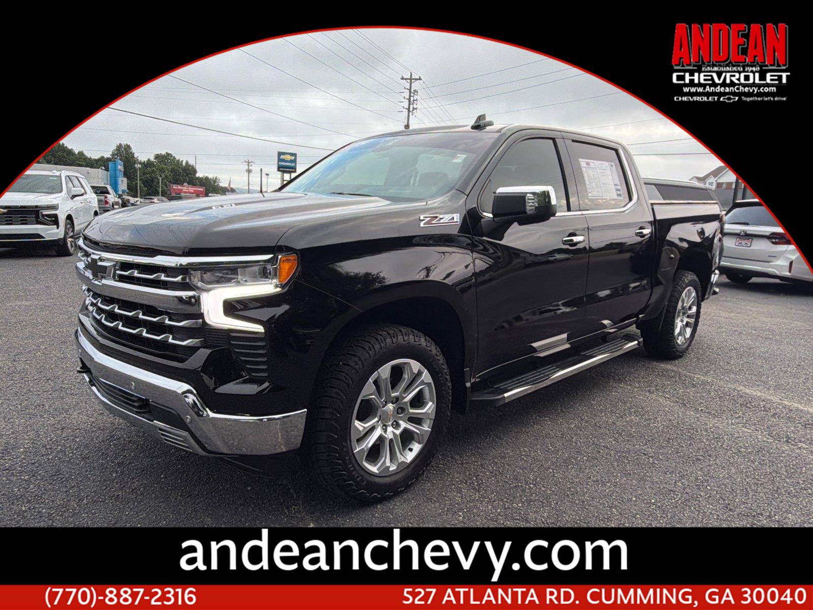 Used 2024 Chevrolet Silverado 1500 LTZ w/ LTZ Premium Package AWD/4WD image 1