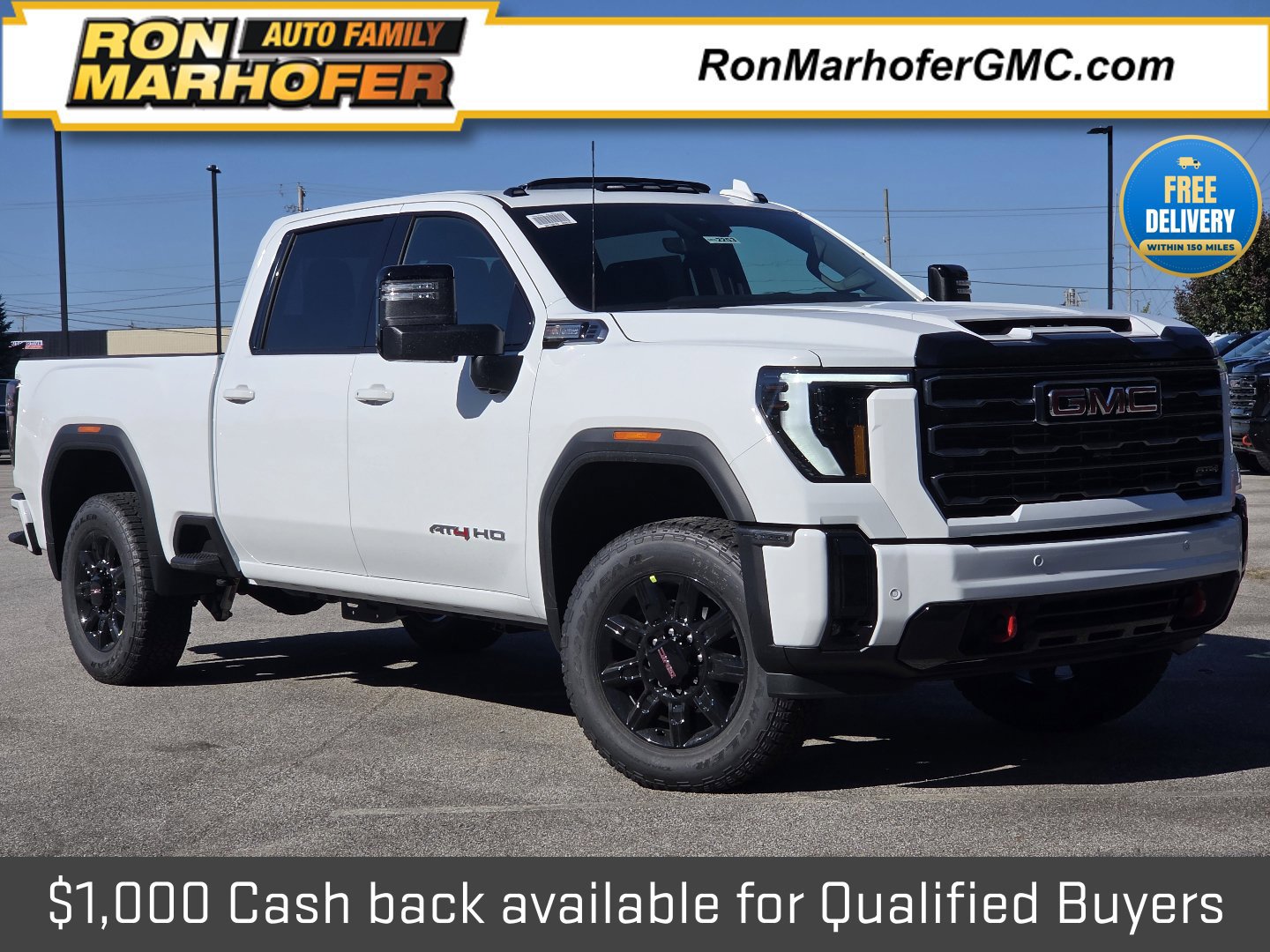New 2026 GMC Sierra 2500 AT4 w/ AT4 Premium Plus Package AWD/4WD 360° Tour