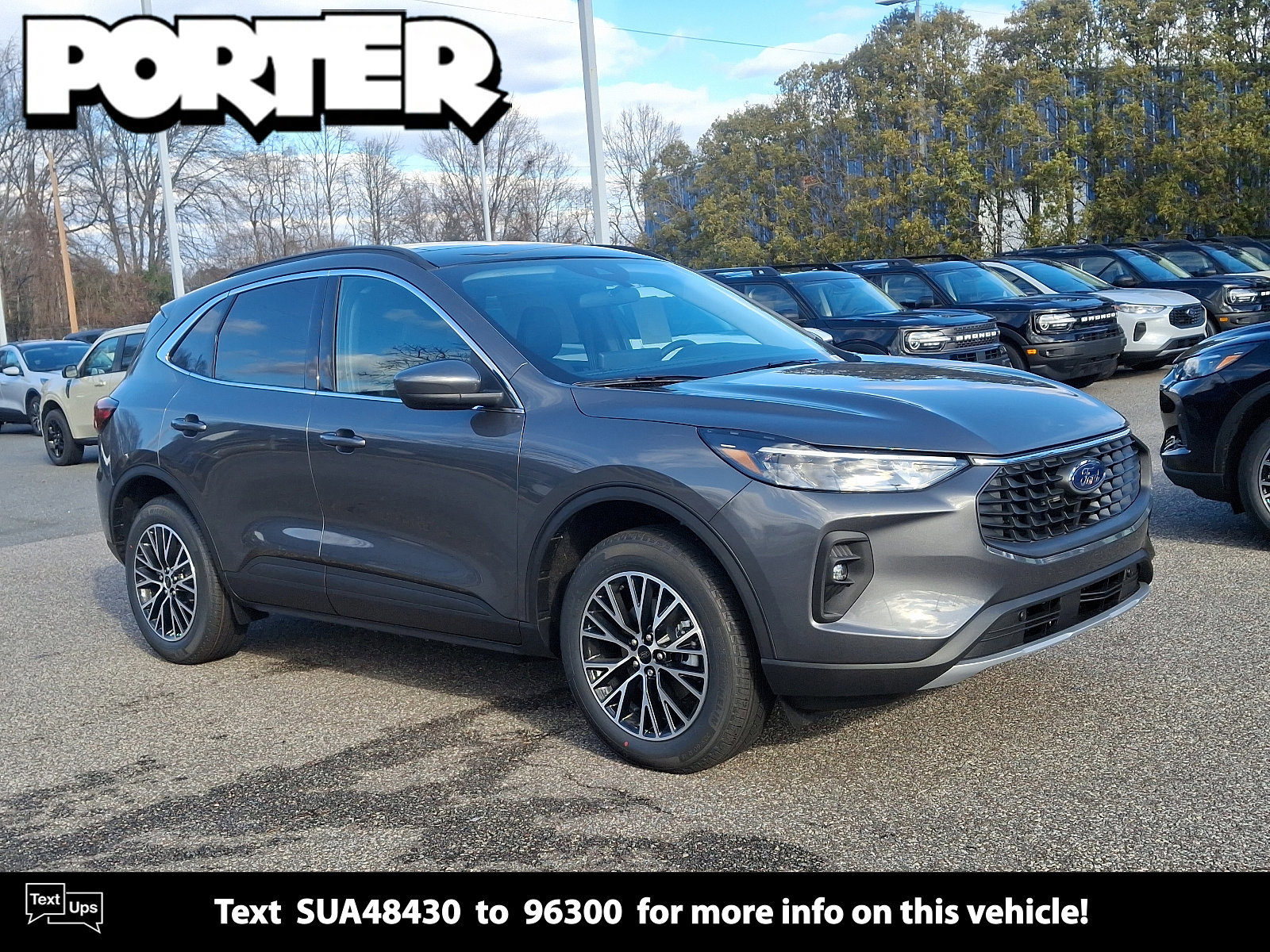 New 2025 Ford Escape Plug-in Hybrid w/ Class II Trailer Tow Package image 1