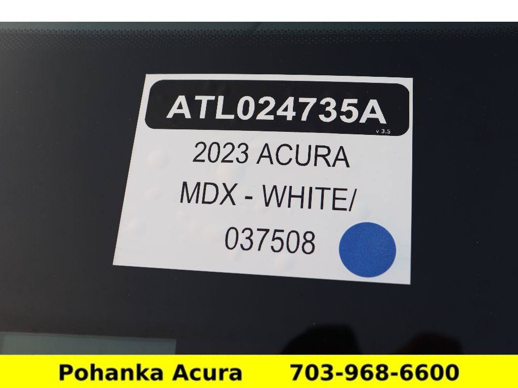 Certified 2023 Acura MDX A-Spec AWD/4WD image 40