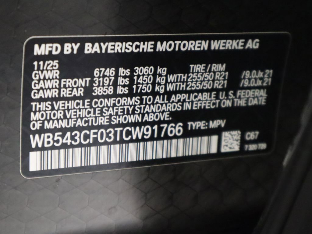 New 2026 BMW iX xDrive45 w/ M Sport Package image 32