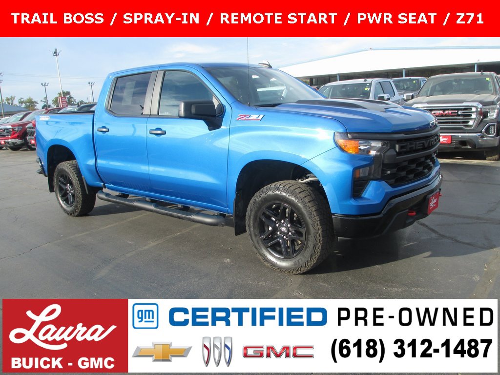 Certified 2024 Chevrolet Silverado 1500 Custom Trail Boss