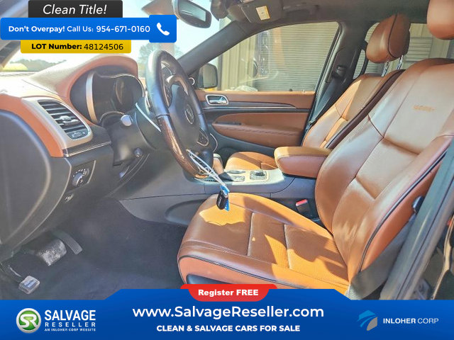 Used 2017 Jeep Grand Cherokee Summit w/ Platinum Series Group AWD/4WD image 9