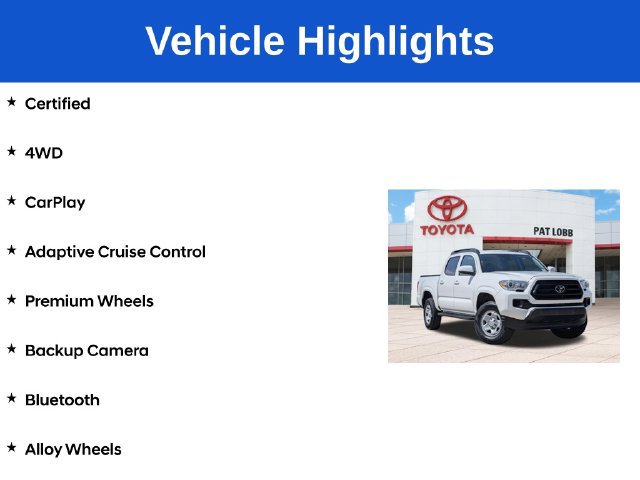 Certified 2023 Toyota Tacoma SR AWD/4WD image 5