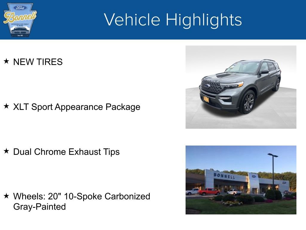 Certified 2023 Ford Explorer XLT w/ Equipment Group 202A image 7