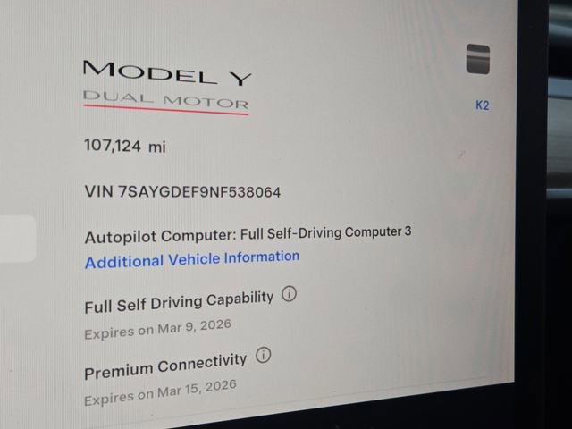 Used 2022 Tesla Model Y Performance image 22