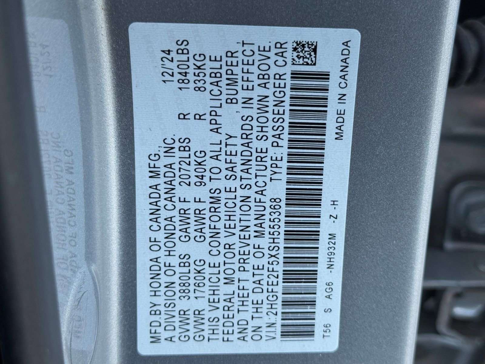 Used 2025 Honda Civic Sport image 27